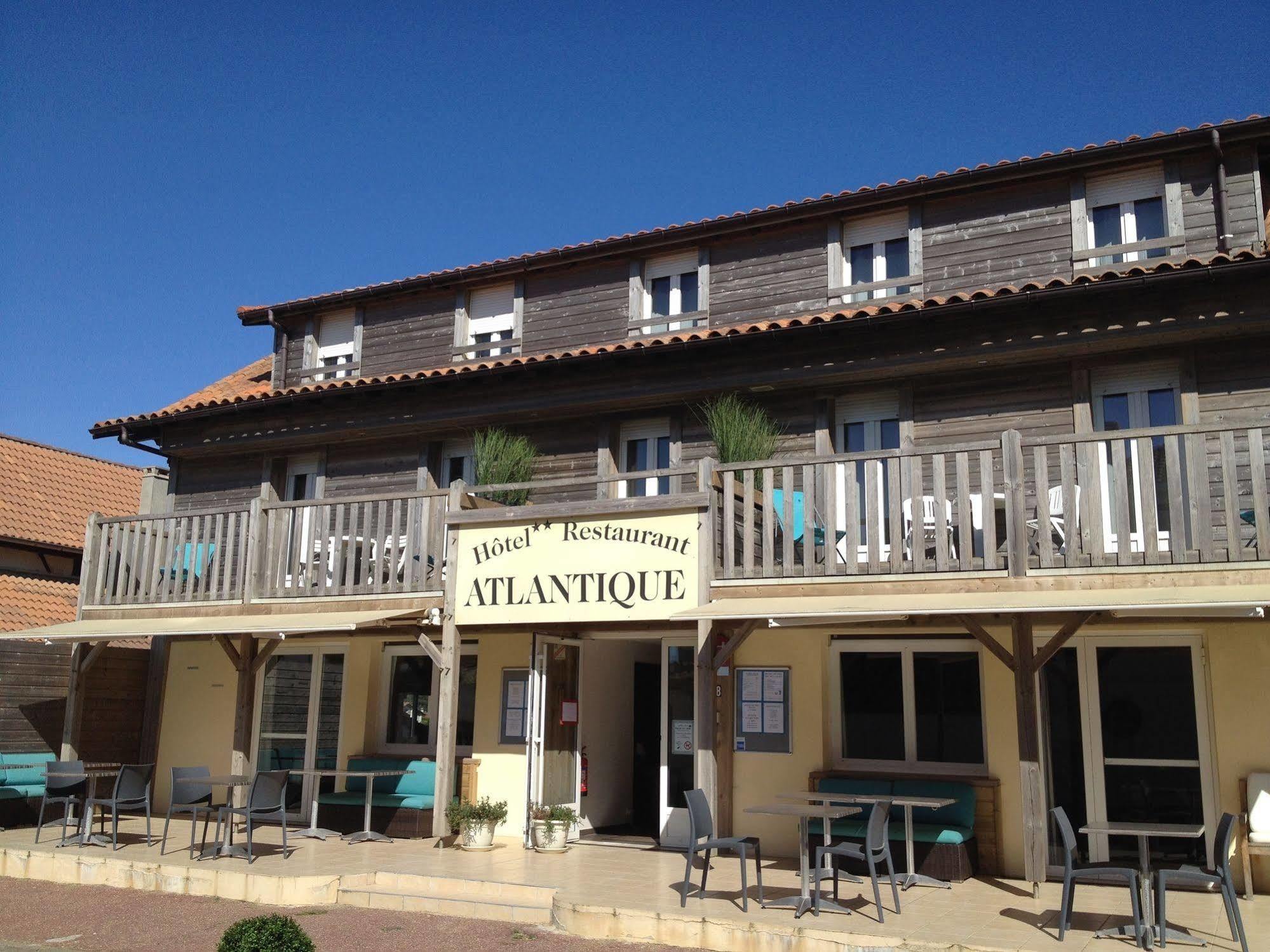 Hotel Atlantique Mimizan Plage Exterior foto