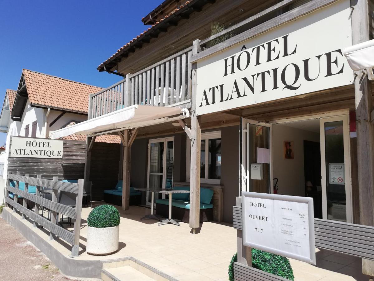 Hotel Atlantique Mimizan Plage Exterior foto